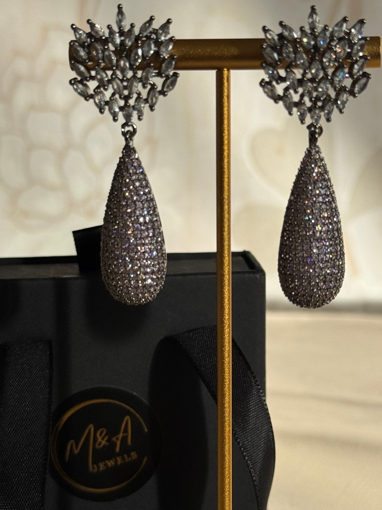American Diamond Nano Setting Dangler