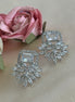 Cubic Zirconia Studs | Silver plated