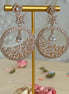 Cubic Zirconia Earrings | Rose Gold Plated